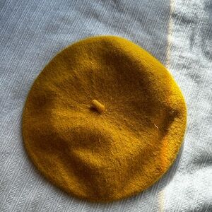 Mustard Yellow Beret